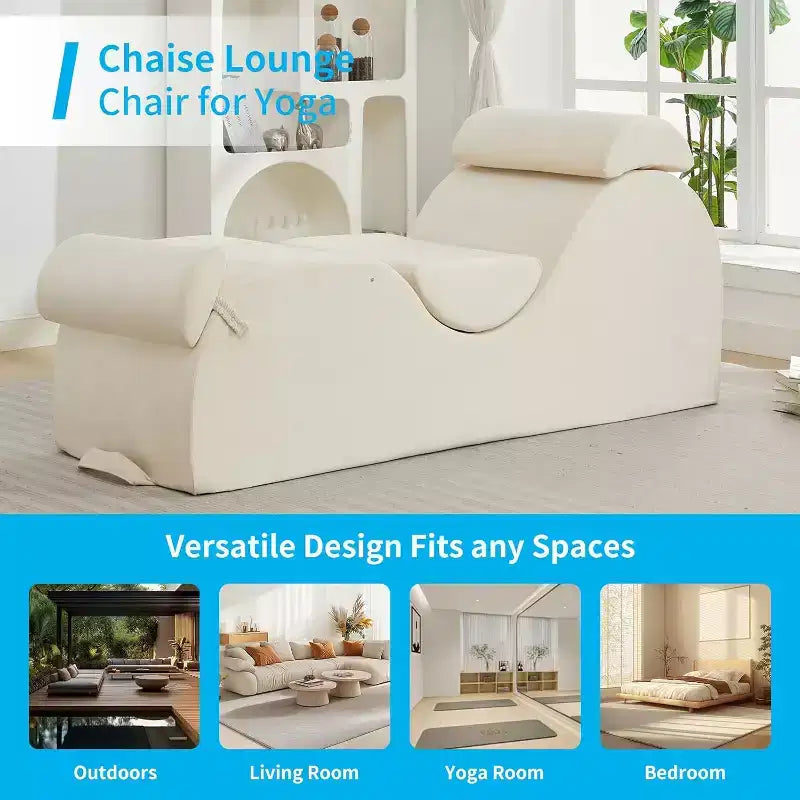 Sedia yoga, chaise longue moderna per lo yoga