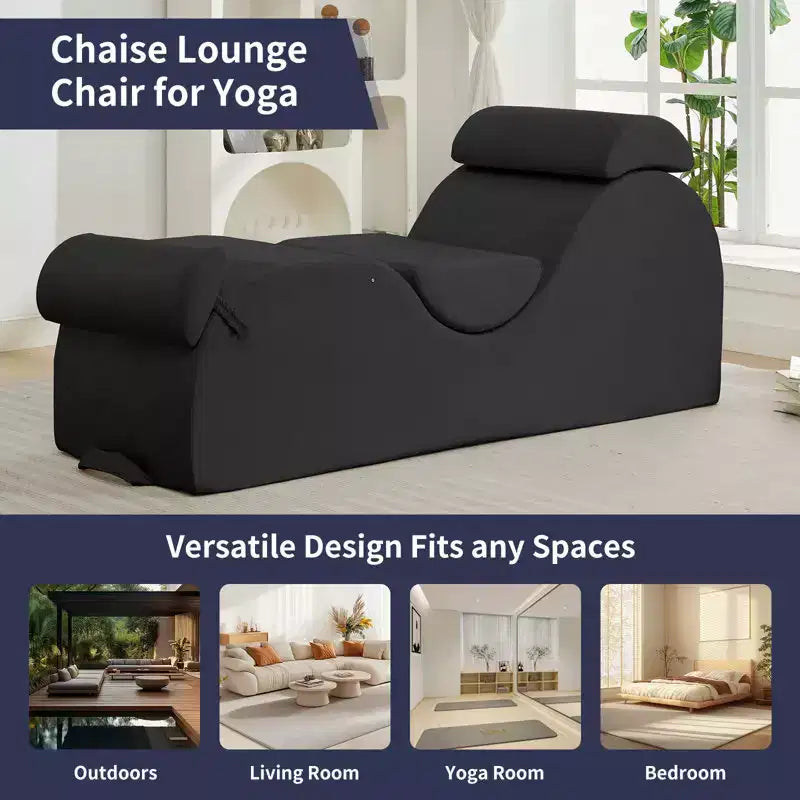 Sedia yoga, chaise longue moderna per lo yoga