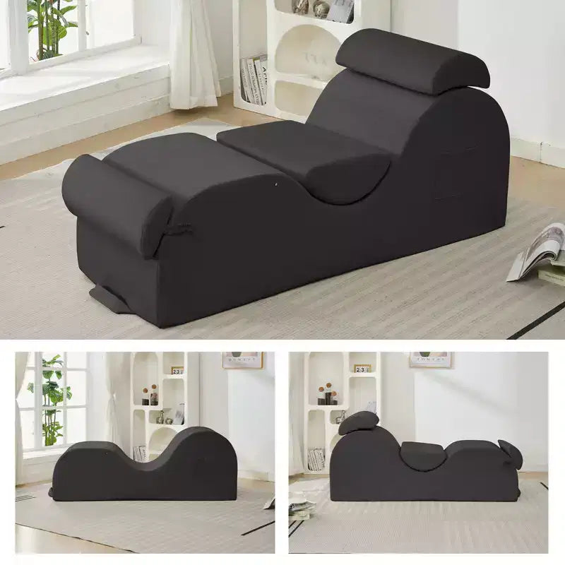 Sedia yoga, chaise longue moderna per lo yoga