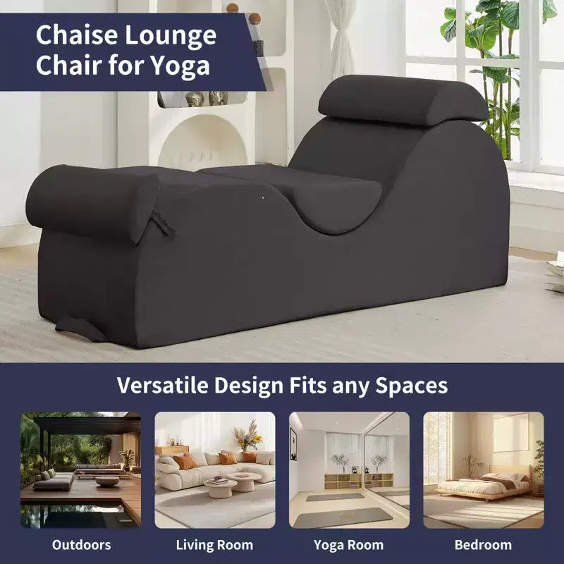 Sedia yoga, chaise longue moderna per lo yoga