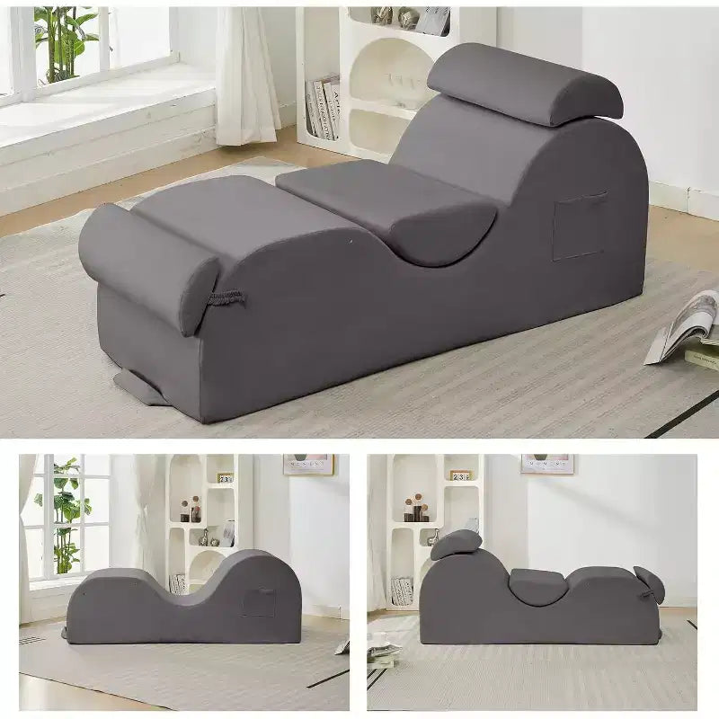 Sedia yoga, chaise longue moderna per lo yoga