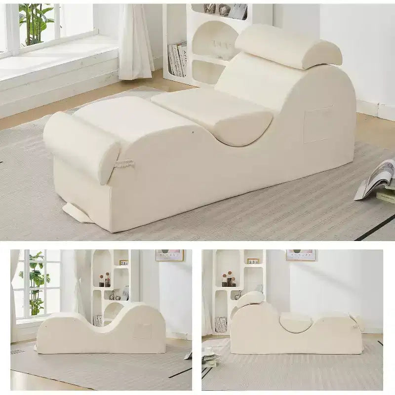 Sedia yoga, chaise longue moderna per lo yoga