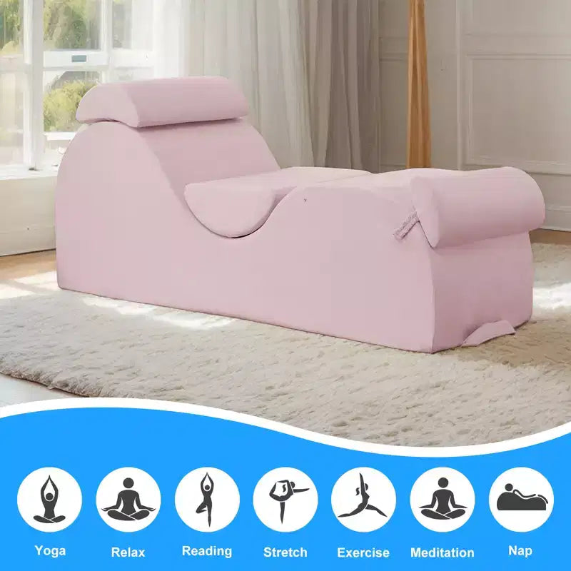 Sedia yoga, chaise longue moderna per lo yoga