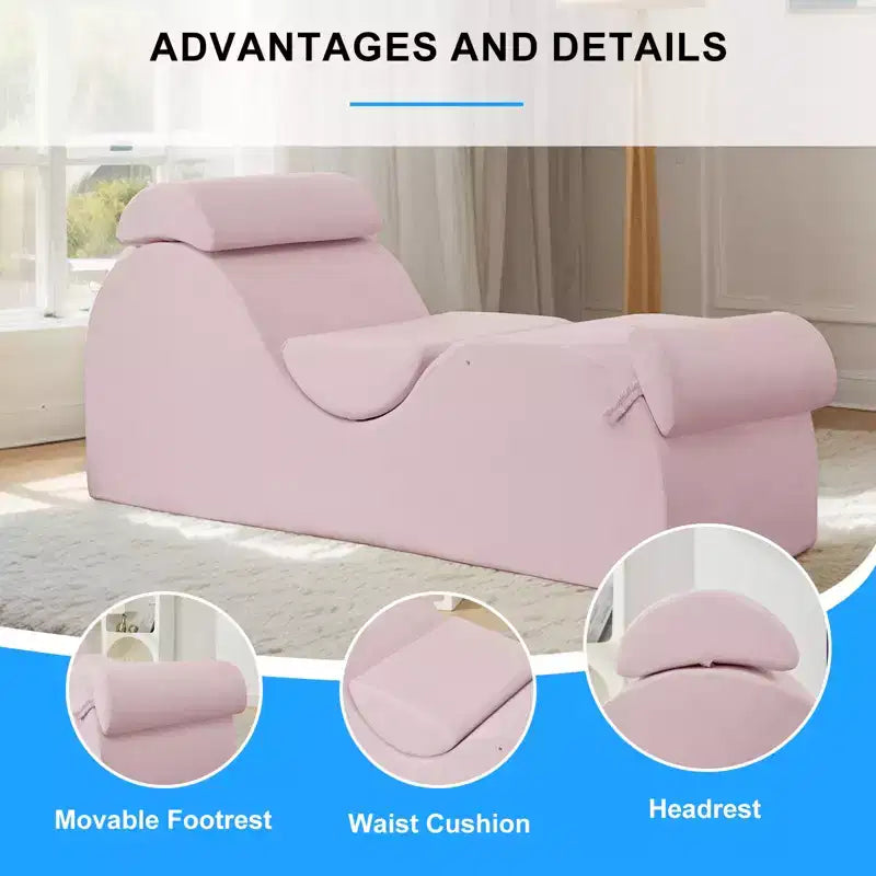 Sedia yoga, chaise longue moderna per lo yoga