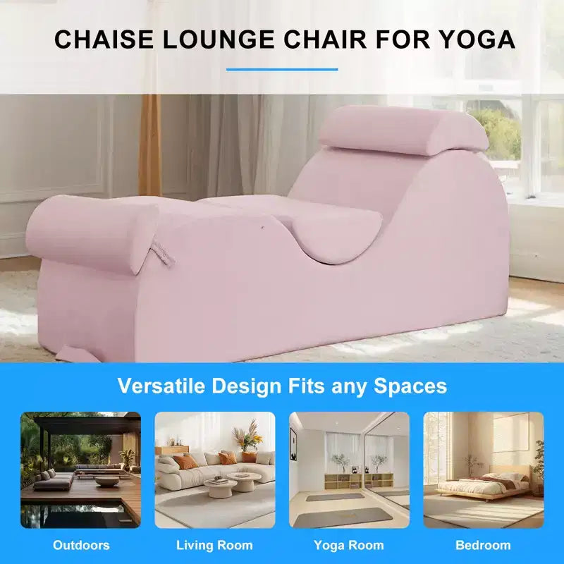 Sedia yoga, chaise longue moderna per lo yoga