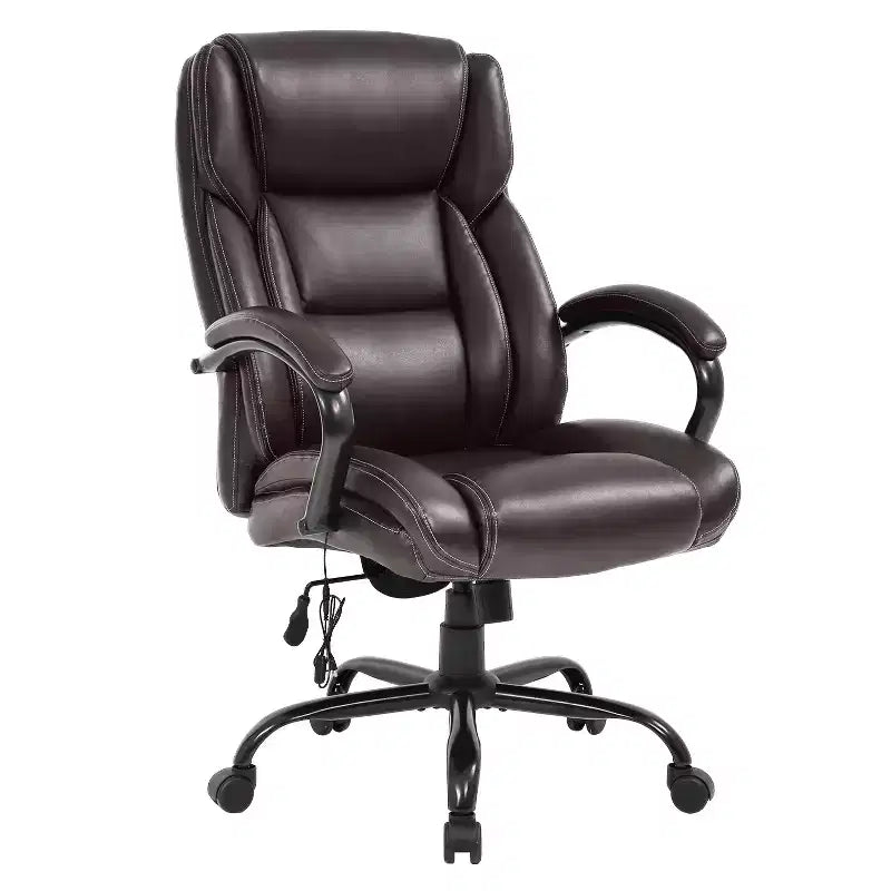 Sedia da Ufficio Grande e Alta 500lbs Sedia Direzionale Sedia da Computer con Supporto Lombare