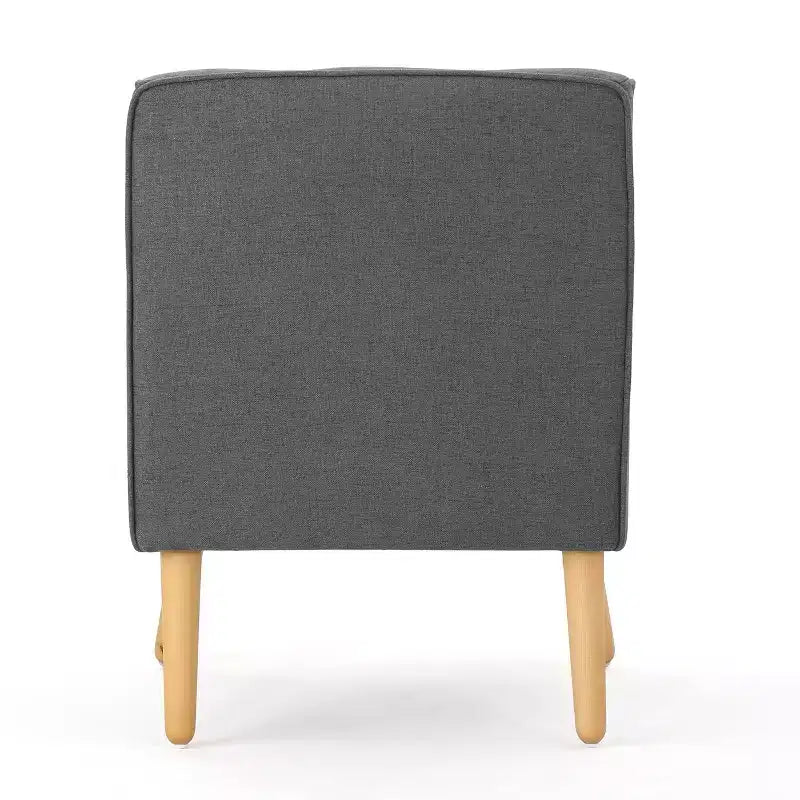Poltrona imbottita a capitonné Mid-Century Modern