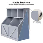 Scaffale per libri e giocattoli per bambini, Organizer porta giocattoli per bambini, Mobiletto con scaffale e porta giocattoli per bambini per sala giochi, camera da letto, cameretta